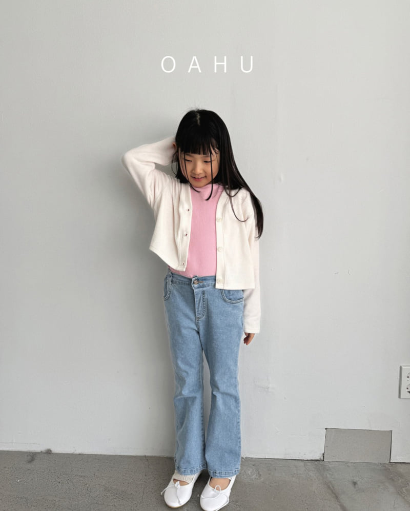 O'Ahu - Korean Children Fashion - #littlefashionista - Vivi Bootcut Denim Pants - 4