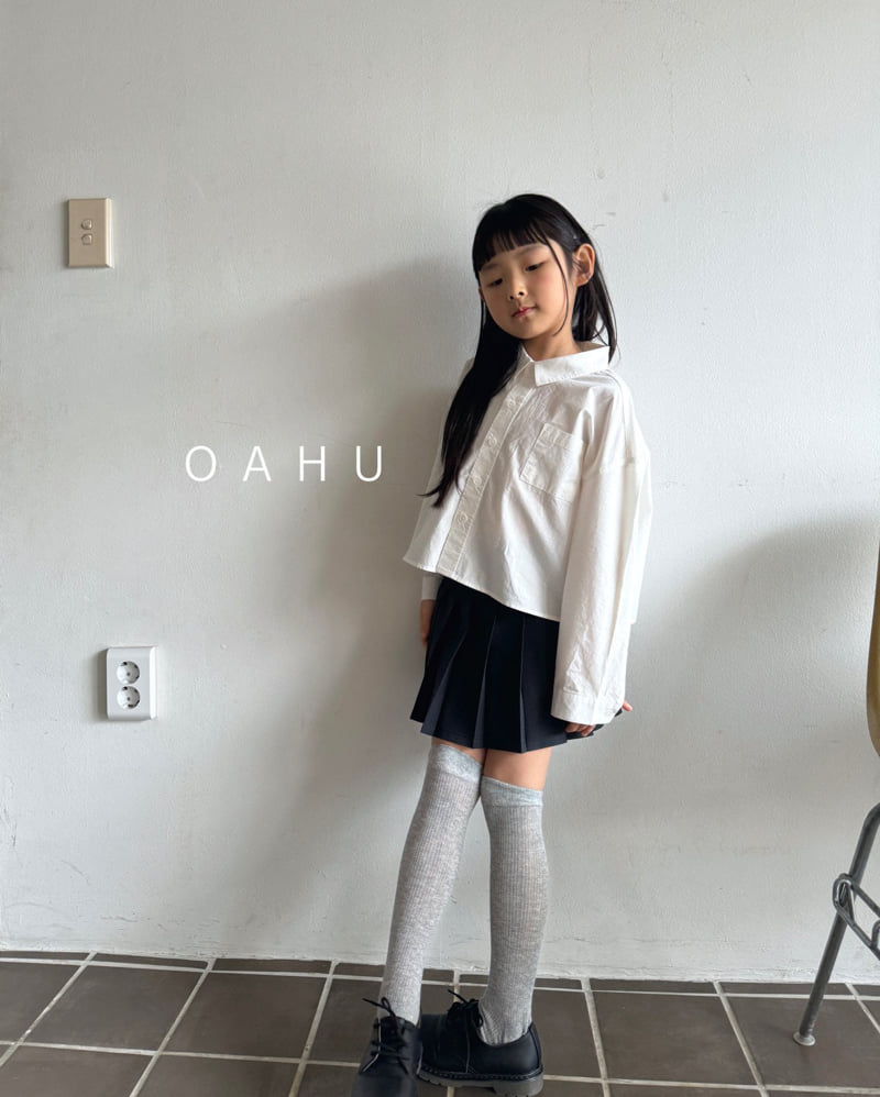O'Ahu - Korean Children Fashion - #minifashionista - School Pleated Skirt - 6