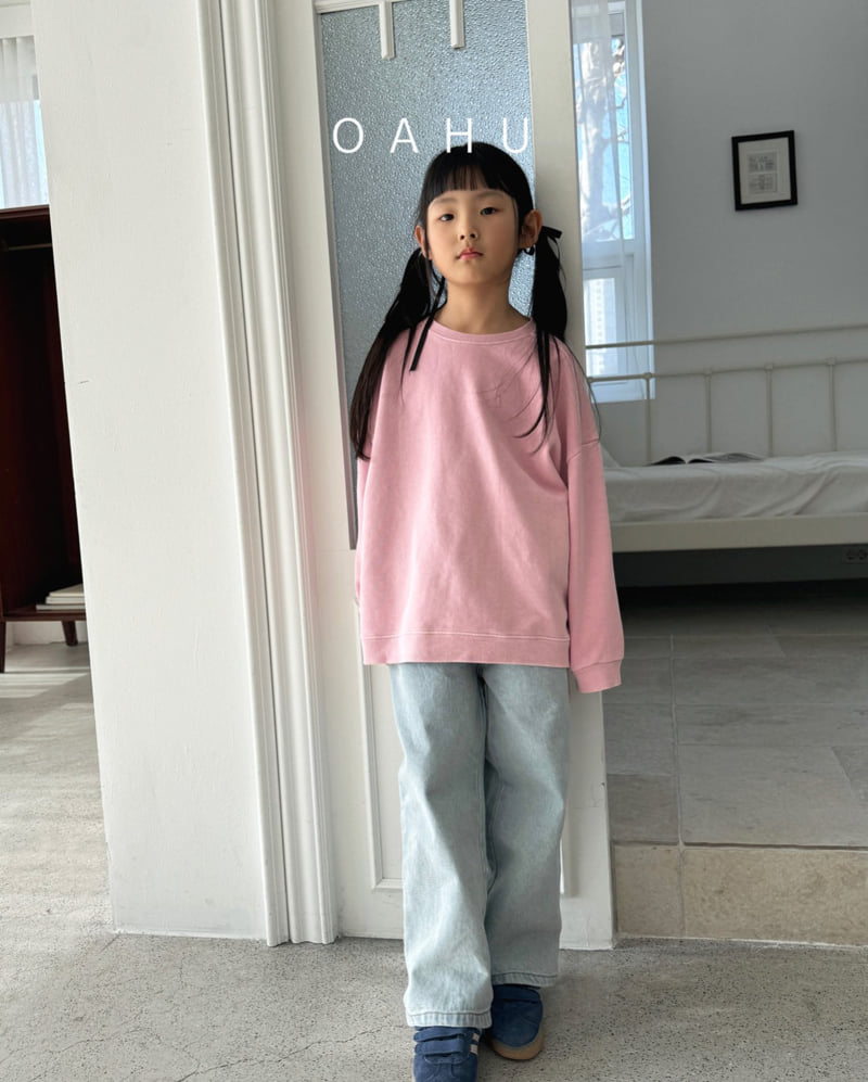 O'Ahu - Korean Children Fashion - #minifashionista - Gogo Wide Denim Pants - 12