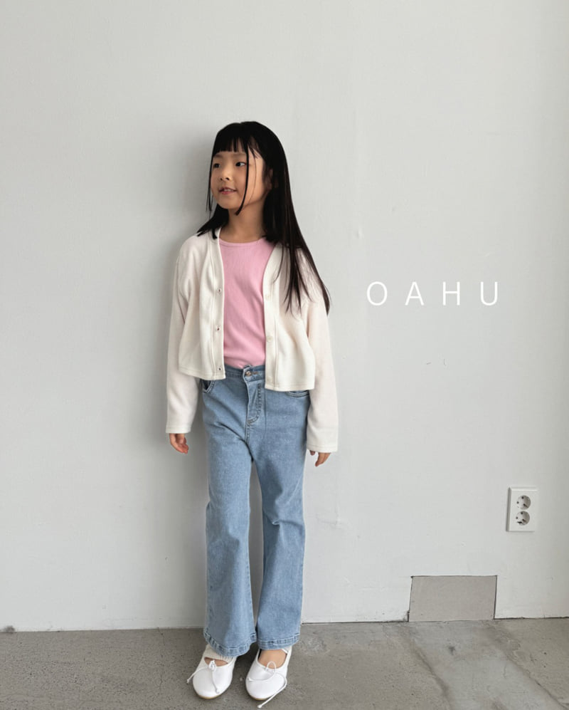 O'Ahu - Korean Children Fashion - #minifashionista - Vivi Bootcut Denim Pants - 5