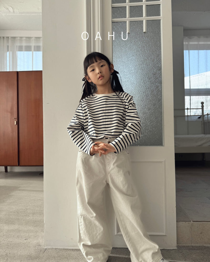 O'Ahu - Korean Children Fashion - #prettylittlegirls - Classic Stripe Tee - 12