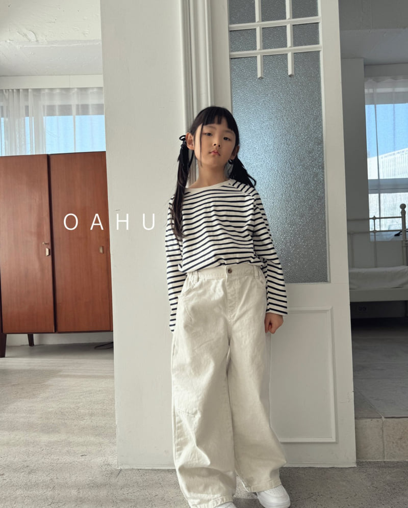 O'Ahu - Korean Children Fashion - #prettylittlegirls - Fleece Dyeing Pants - 12