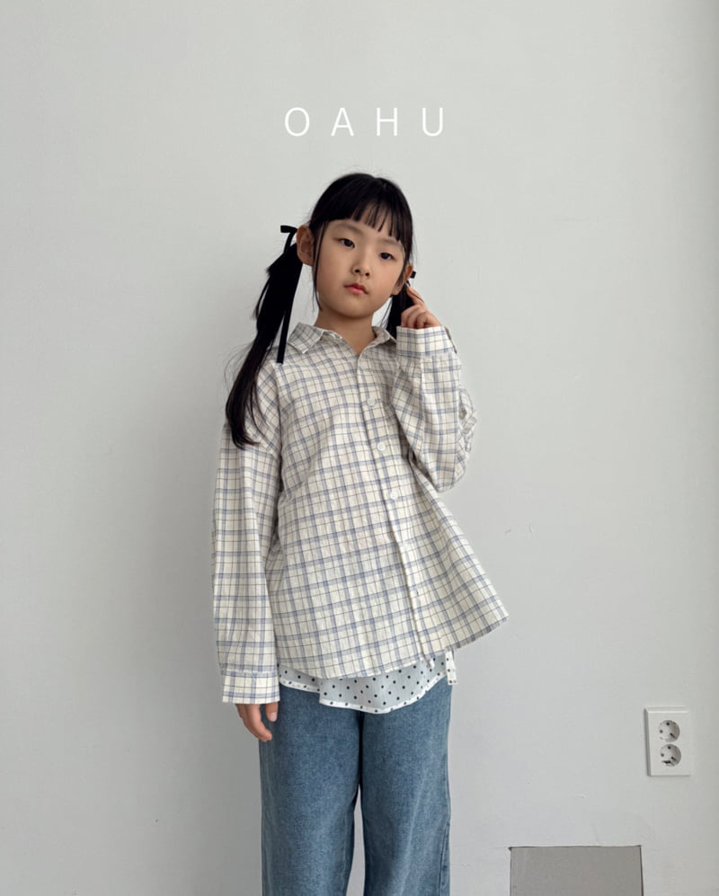 O'Ahu - Korean Children Fashion - #todddlerfashion - Day Check Shirt - 2