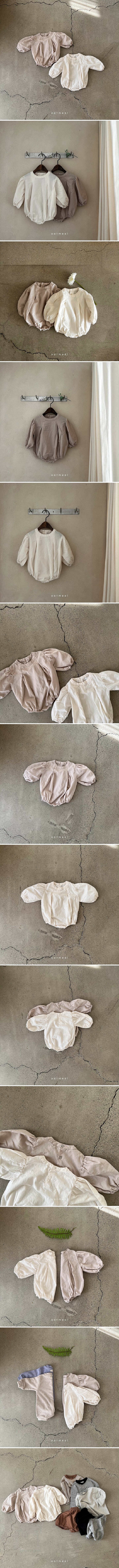 Oatmeal - Korean Baby Fashion - #babyootd - Antosuit (Bebe)