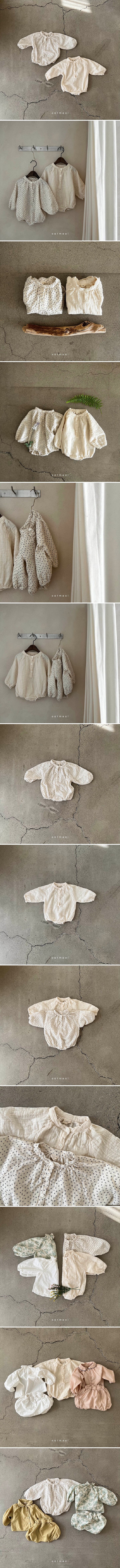 Oatmeal - Korean Baby Fashion - #babywear - Ellis Suit (Bebe)