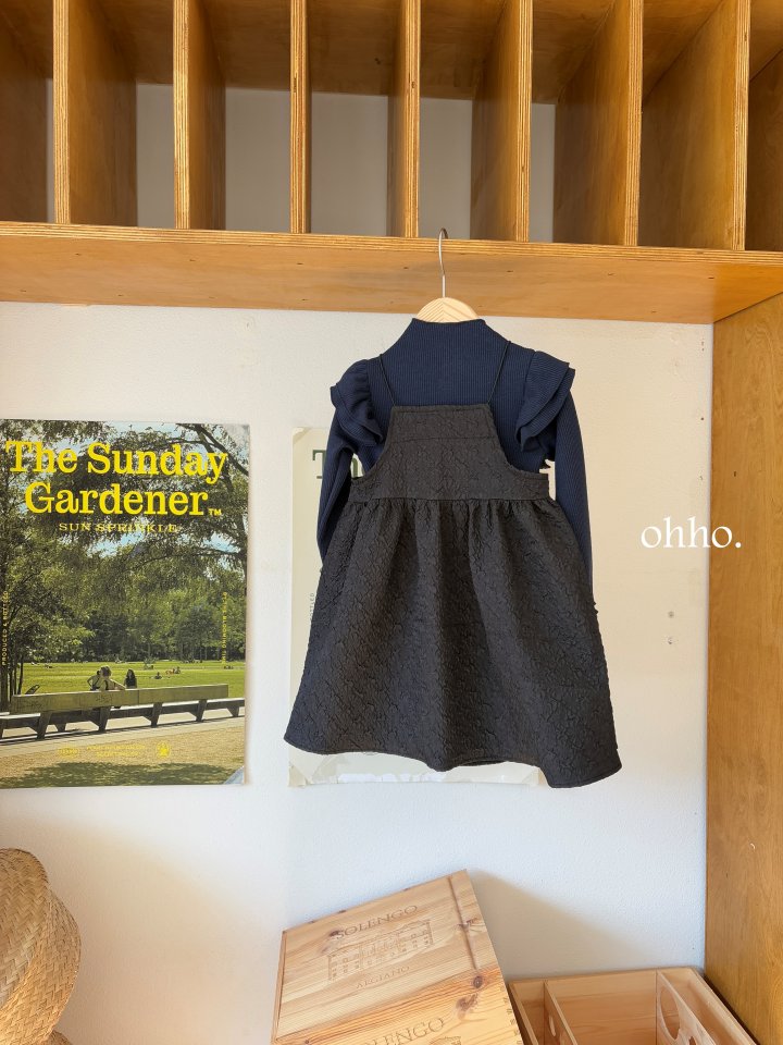 Ohho - Korean Children Fashion - #kidzfashiontrend - Cecile Strap One Piece - 4