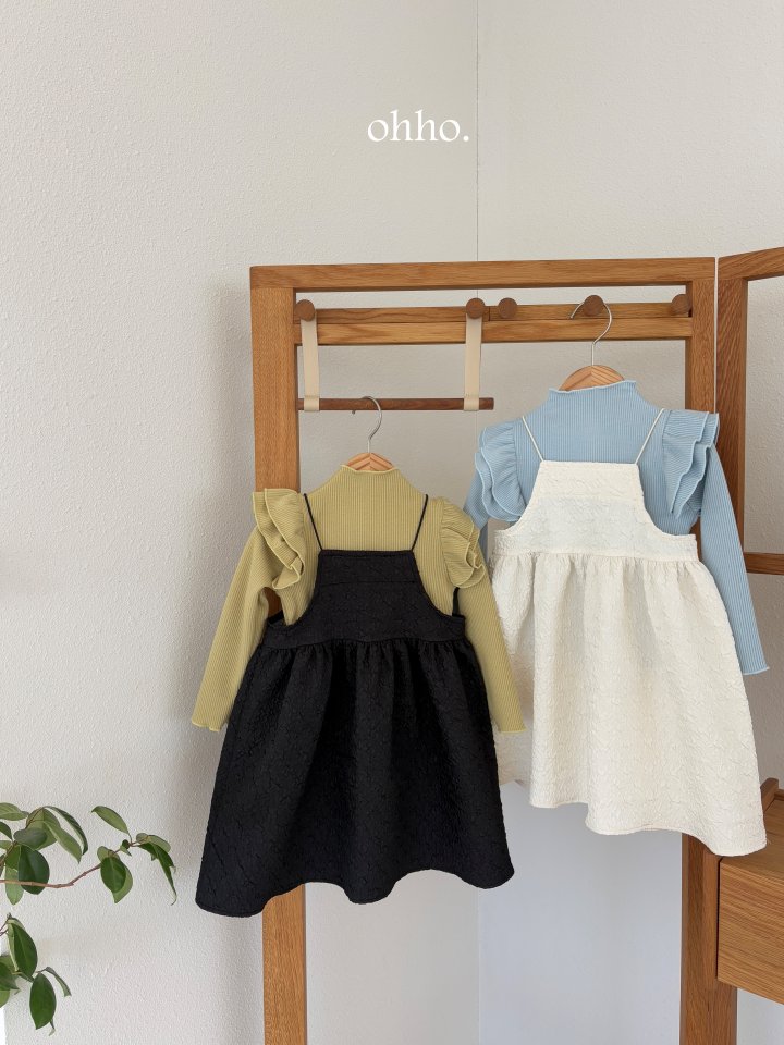 Ohho - Korean Children Fashion - #childofig - Cecile Strap One Piece - 10