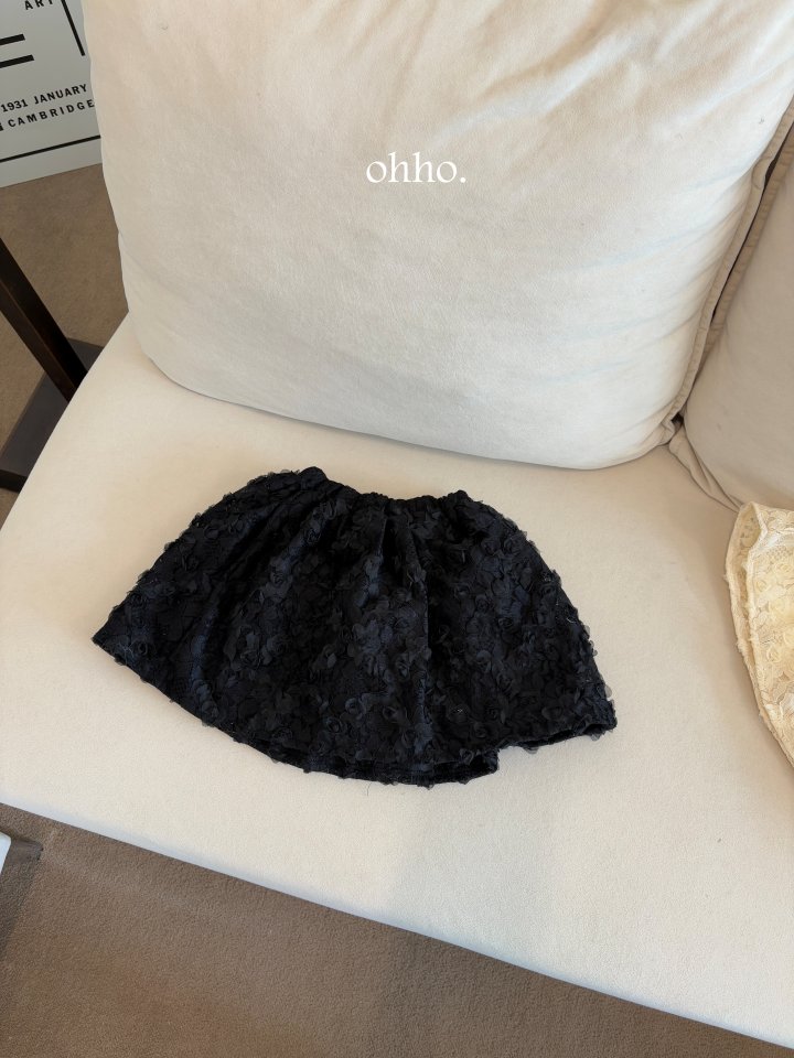 Ohho - Korean Children Fashion - #childofig - Romantic Lace Skirt - 9