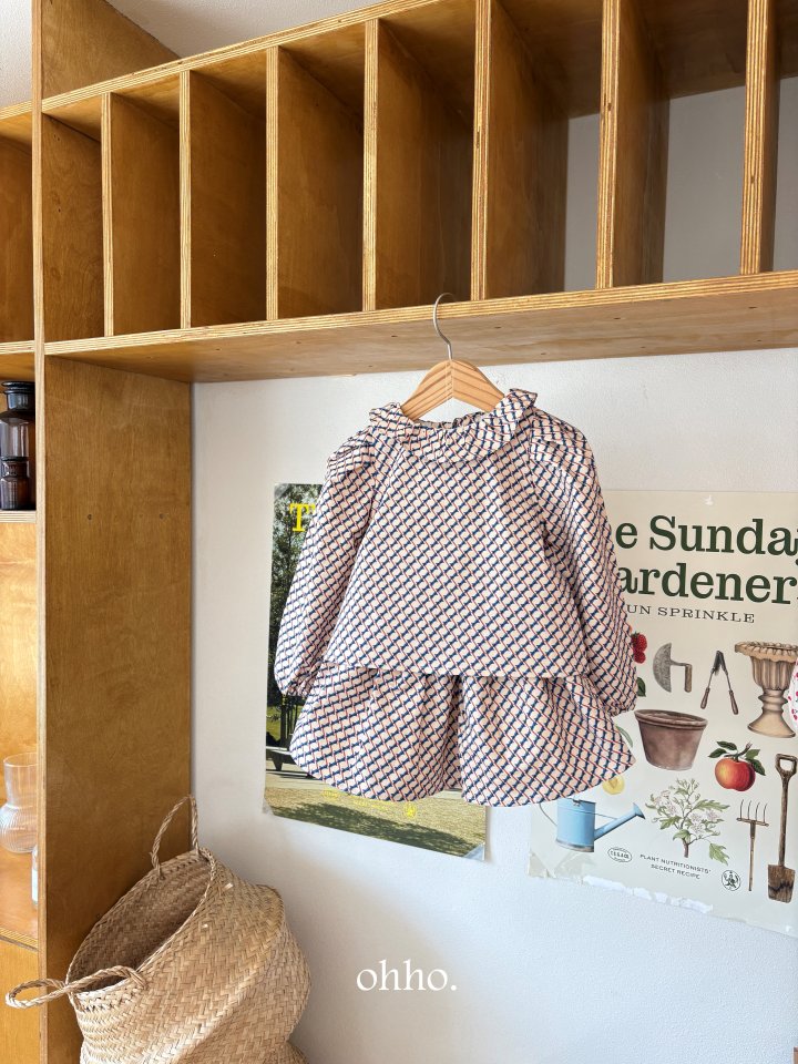 Ohho - Korean Children Fashion - #childofig - Pang Frill Blouse - 5
