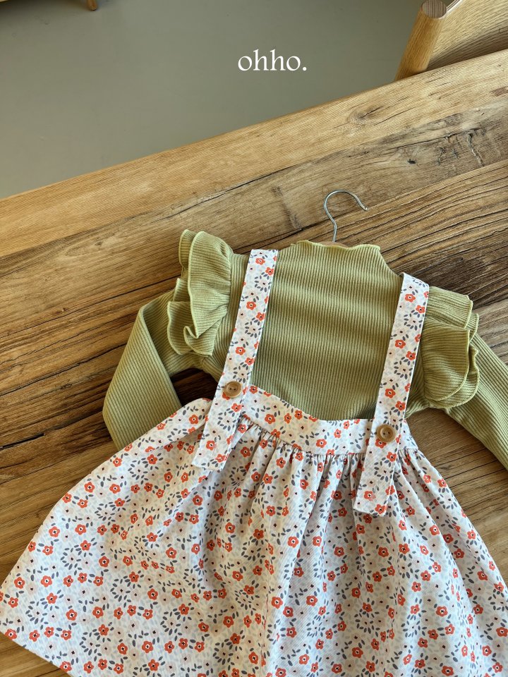 Ohho - Korean Children Fashion - #childofig - Caramel String Skirt - 11