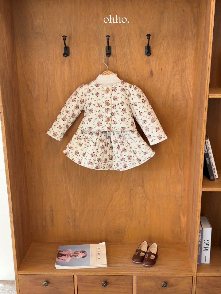 Ohho - Korean Children Fashion - #childofig - Rosha Quilting Skirt - 6