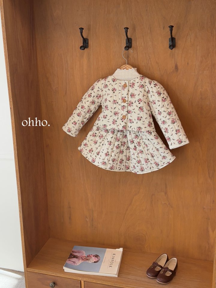 Ohho - Korean Children Fashion - #childofig - Rosha Quilting Jacket - 5