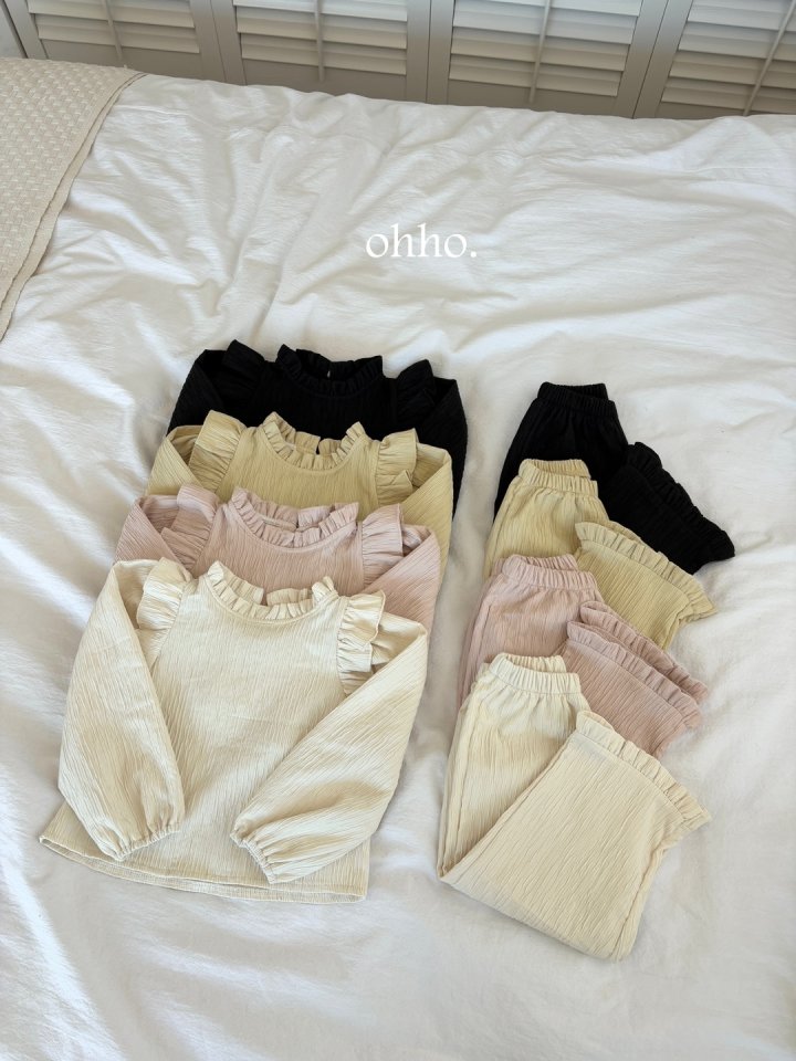 Ohho - Korean Children Fashion - #childrensboutique - Prom Frill Pants - 2