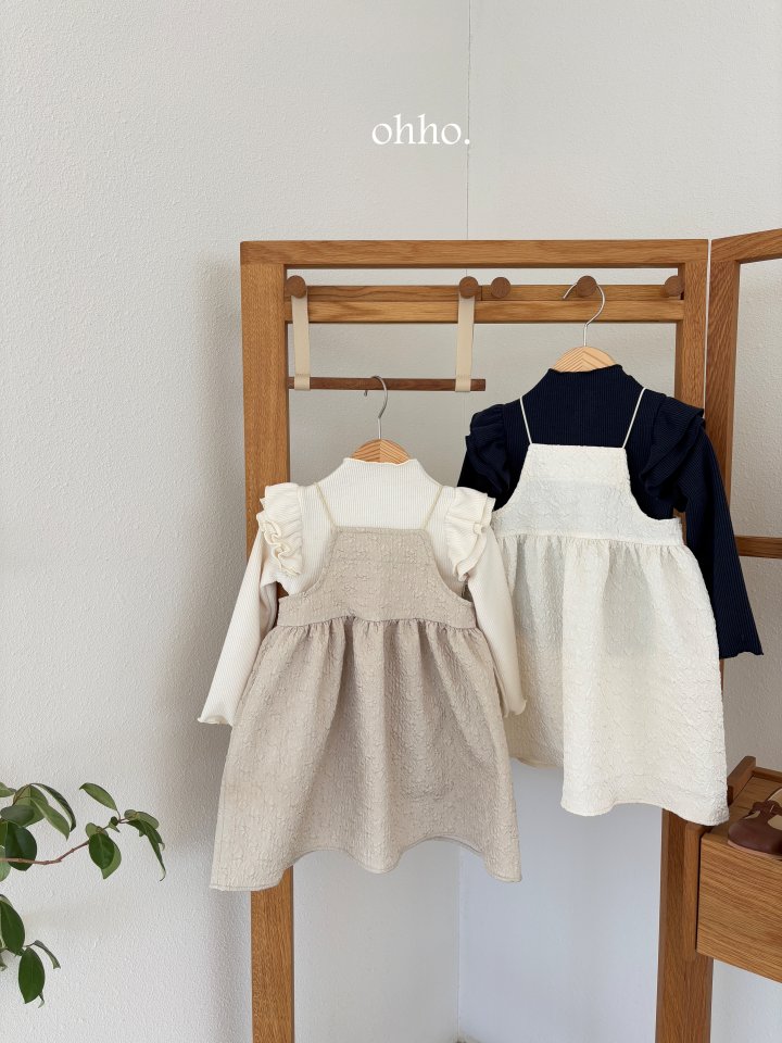 Ohho - Korean Children Fashion - #childrensboutique - Cecile Strap One Piece - 11