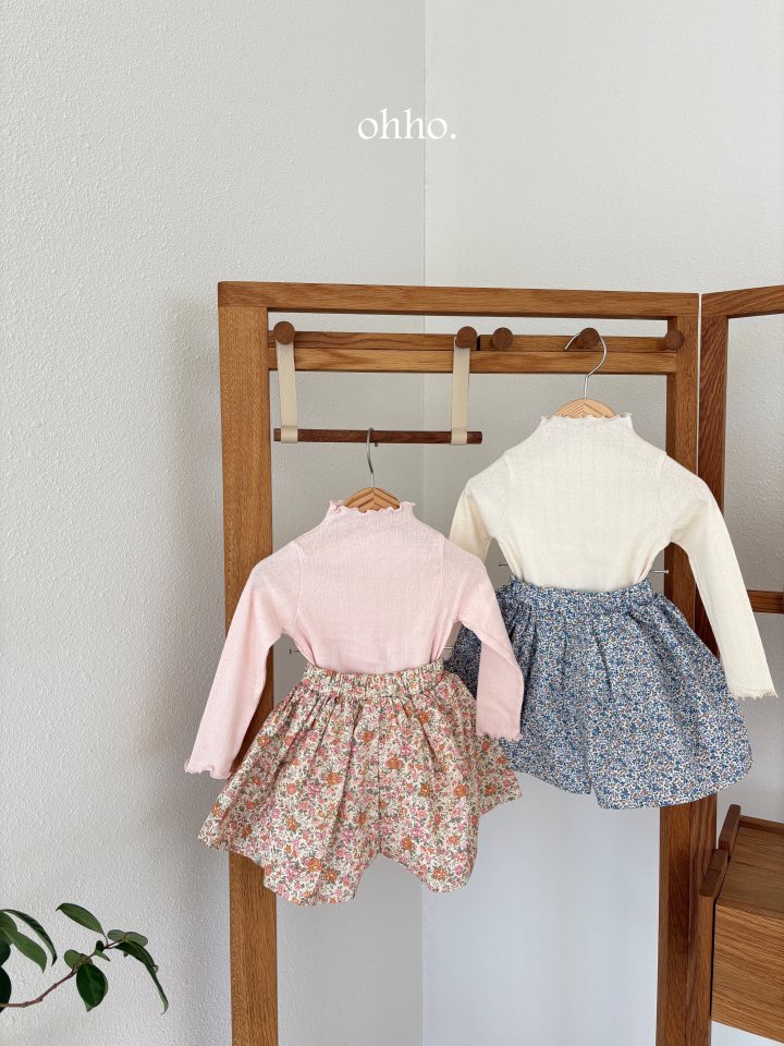 Ohho - Korean Children Fashion - #childrensboutique - Liberty Skirt Pants - 11