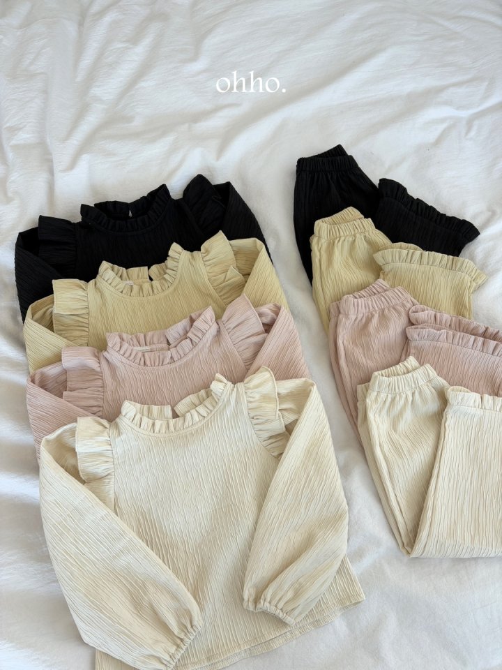 Ohho - Korean Children Fashion - #designkidswear - Prom Frill Pants - 3