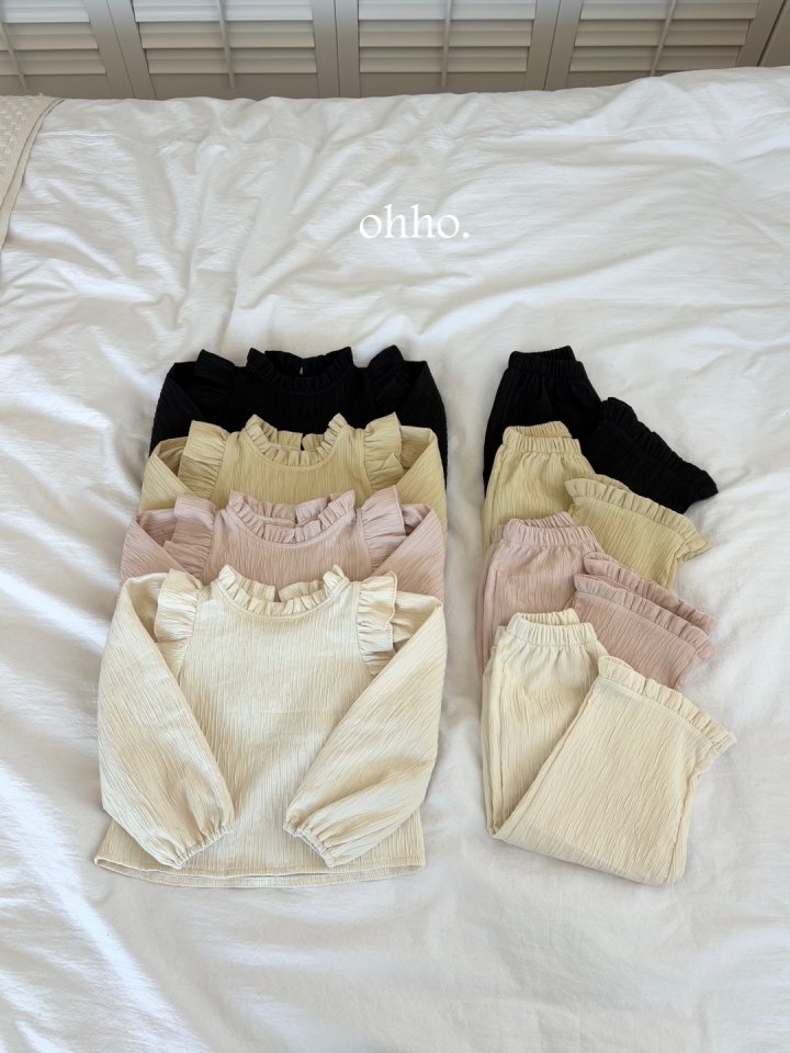 Ohho - Korean Children Fashion - #designkidswear - Prom Wing Blouse - 2