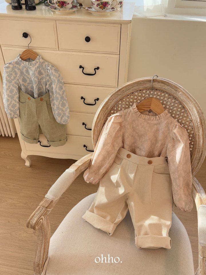 Ohho - Korean Children Fashion - #designkidswear - Candle Blouse - 3