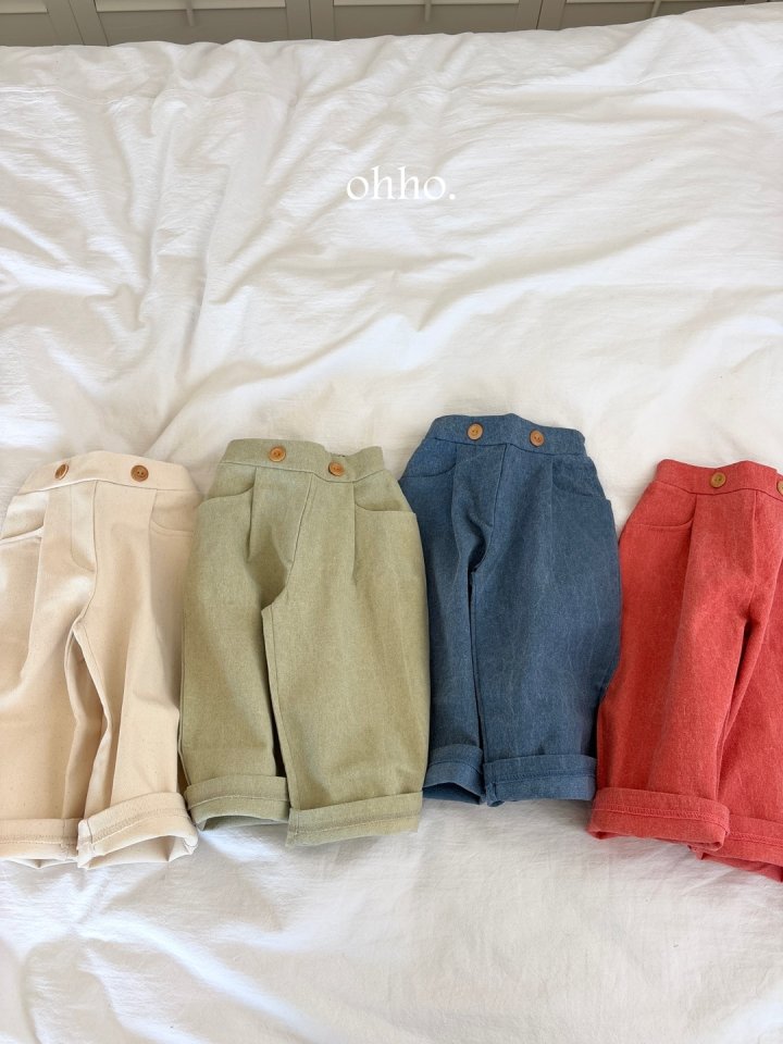 Ohho - Korean Children Fashion - #designkidswear - Carol Pin-tuck Pants