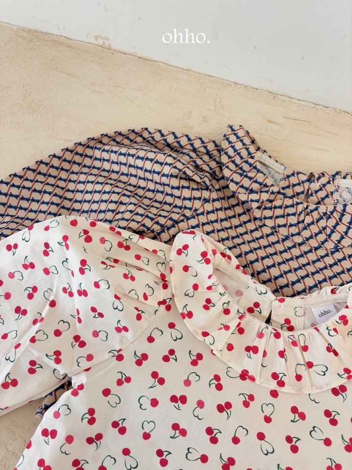 Ohho - Korean Children Fashion - #discoveringself - Pang Frill Blouse - 8