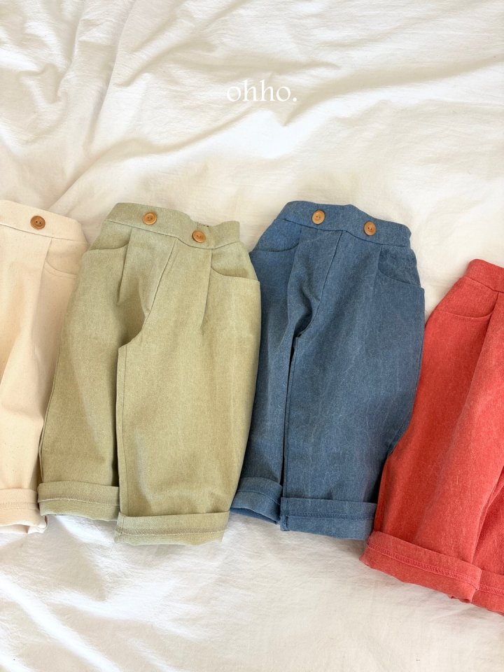 Ohho - Korean Children Fashion - #discoveringself - Carol Pin-tuck Pants - 2