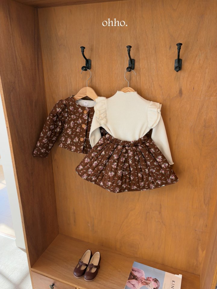 Ohho - Korean Children Fashion - #discoveringself - Rosha Quilting Jacket - 8