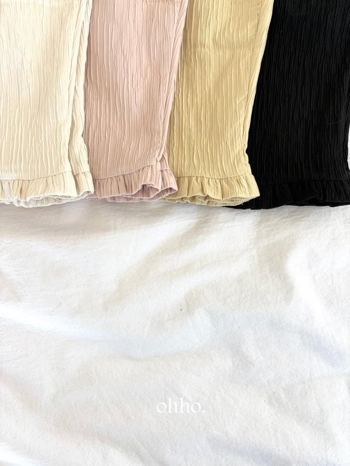 Ohho - Korean Children Fashion - #fashionkids - Prom Frill Pants - 5