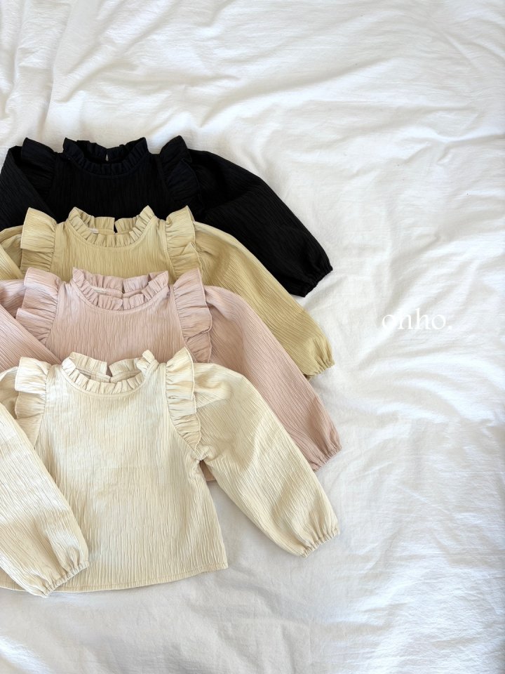 Ohho - Korean Children Fashion - #discoveringself - Prom Wing Blouse - 4