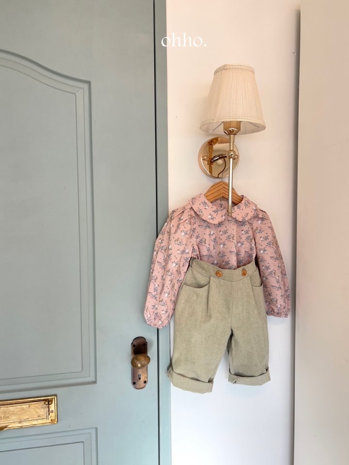 Ohho - Korean Children Fashion - #discoveringself - Rabbit Round Blouse - 4