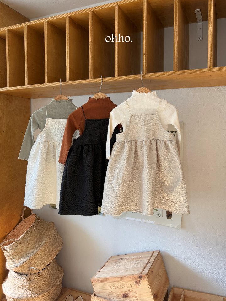 Ohho - Korean Children Fashion - #kidsstore - Cecile Strap One Piece - 2