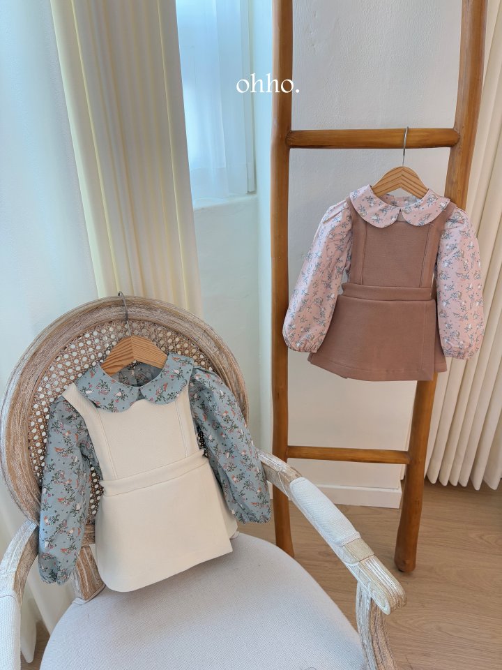 Ohho - Korean Children Fashion - #kidsstore - Rabbit Round Blouse - 6