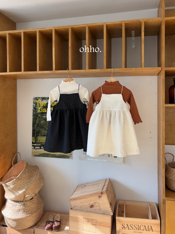 Ohho - Korean Children Fashion - #kidzfashiontrend - Cecile Strap One Piece - 3