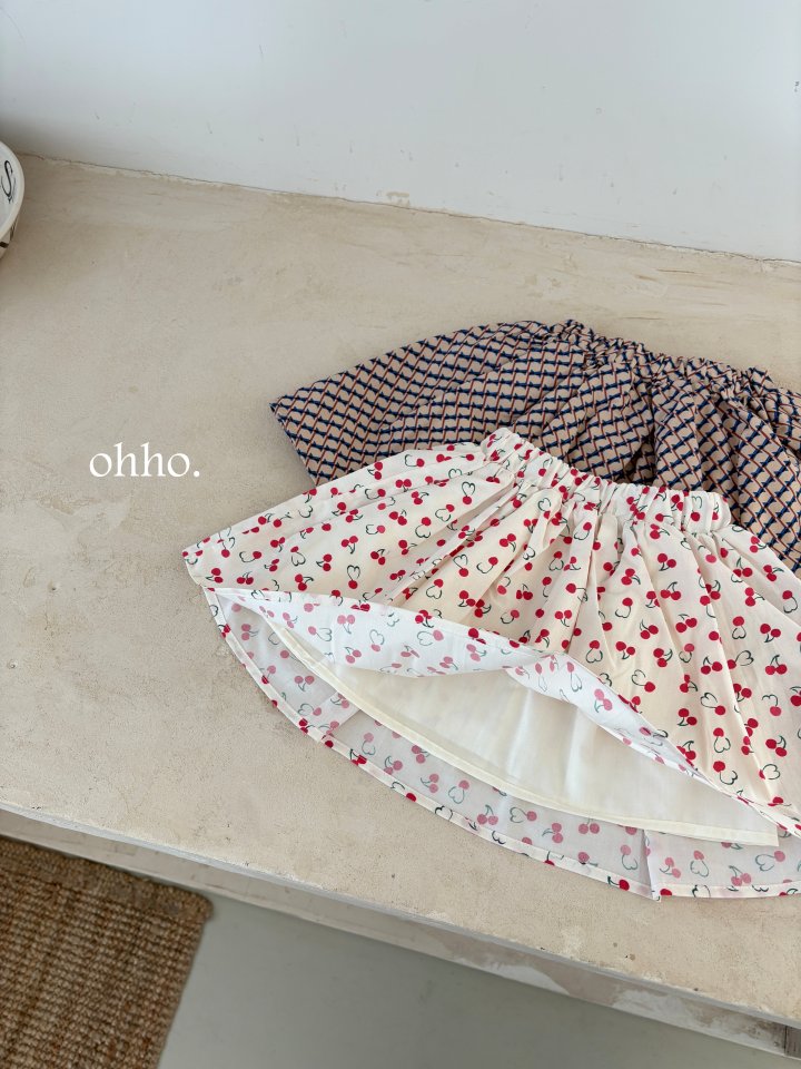 Ohho - Korean Children Fashion - #kidzfashiontrend - Pang Skirt - 11