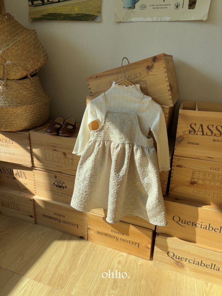 Ohho - Korean Children Fashion - #littlefashionista - Eyelet Mockneck Tee - 11