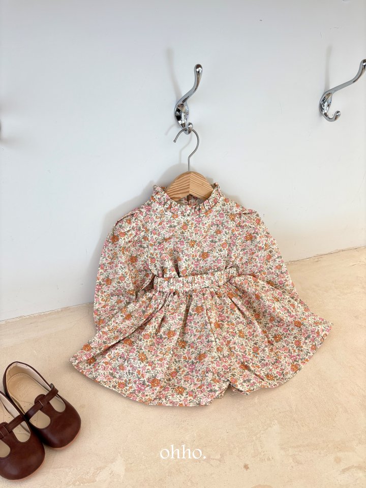 Ohho - Korean Children Fashion - #littlefashionista - Liberty Skirt Pants - 3