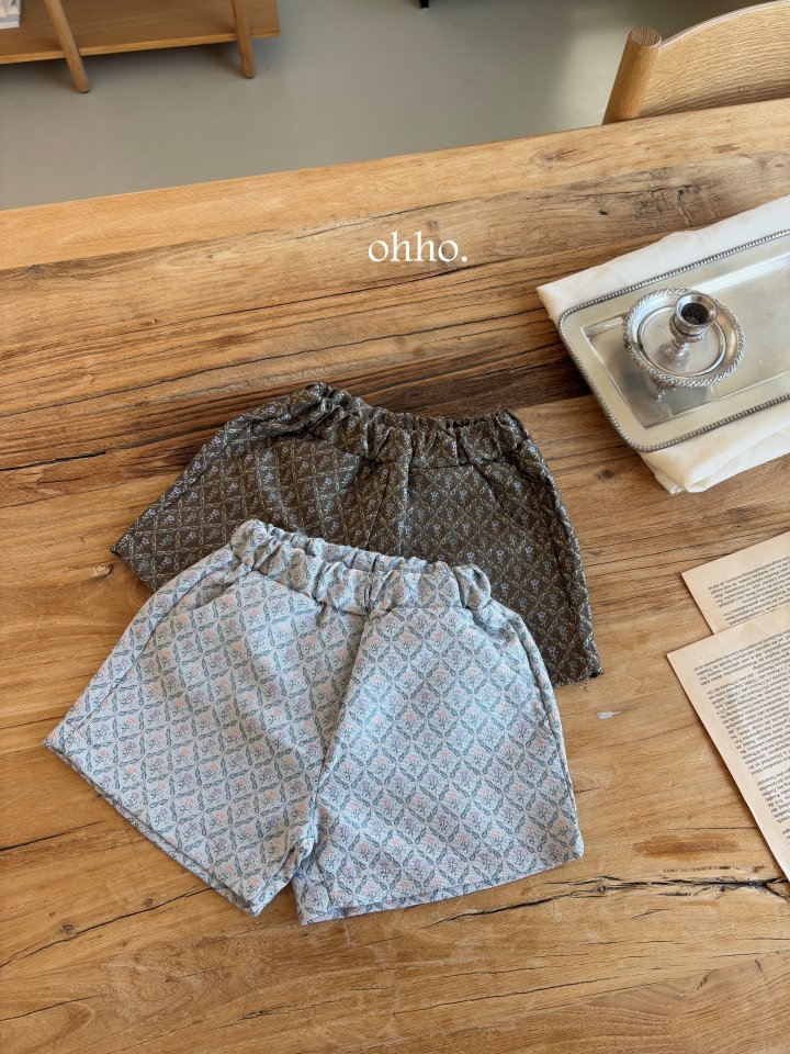 Ohho - Korean Children Fashion - #magicofchildhood - Monet Jacquard Pants - 8