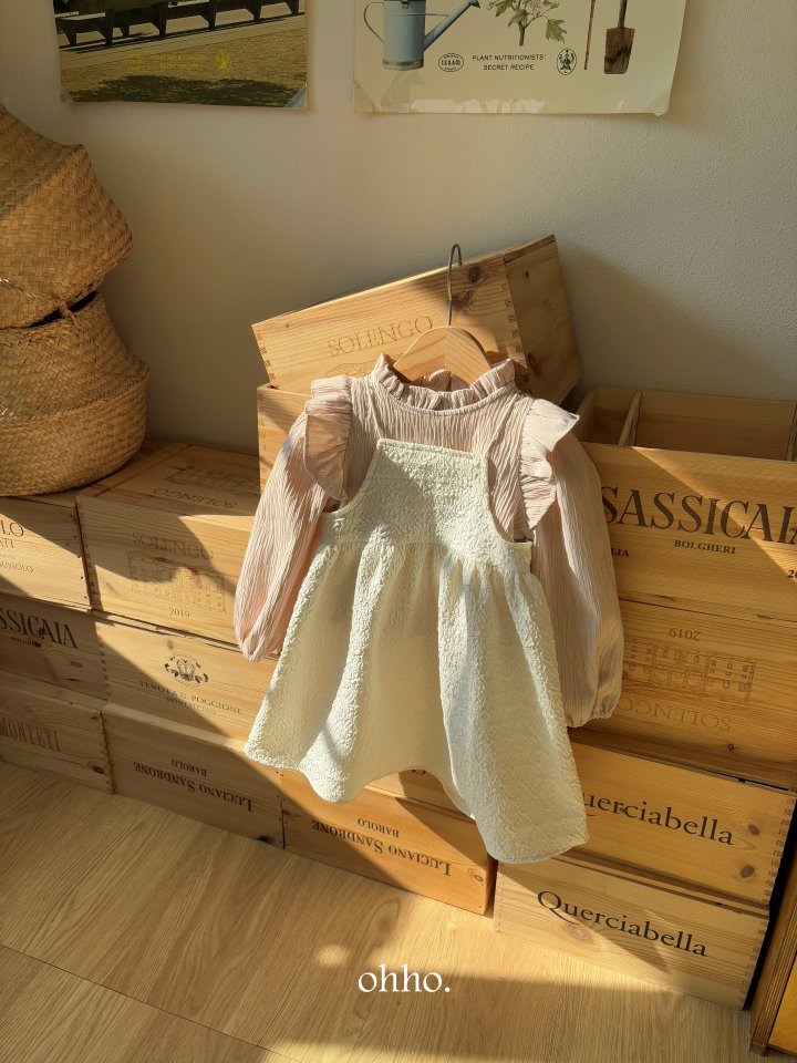 Ohho - Korean Children Fashion - #magicofchildhood - Cecile Strap One Piece - 6
