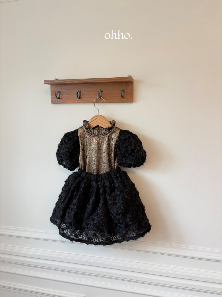 Ohho - Korean Children Fashion - #littlefashionista - Romantic Lace Blouse - 4