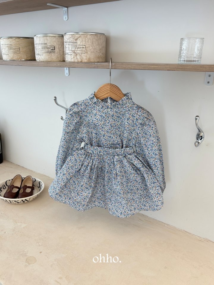 Ohho - Korean Children Fashion - #littlefashionista - Liberty Skirt Pants - 4
