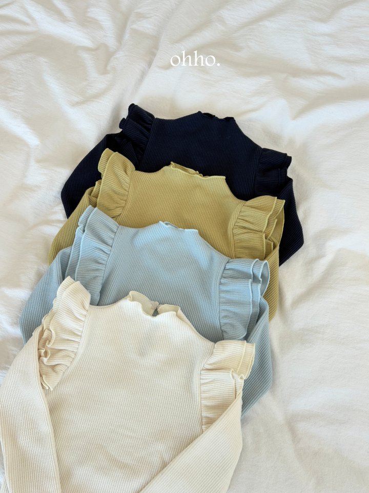 Ohho - Korean Children Fashion - #magicofchildhood - French Wing Tee - 2