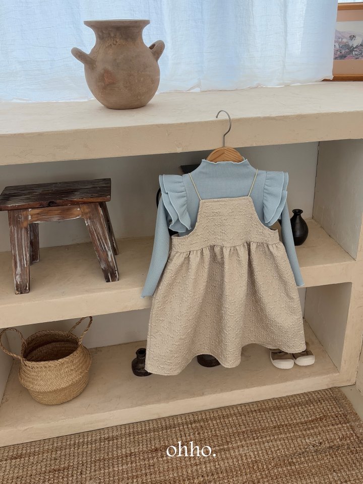 Ohho - Korean Children Fashion - #minifashionista - Cecile Strap One Piece - 7