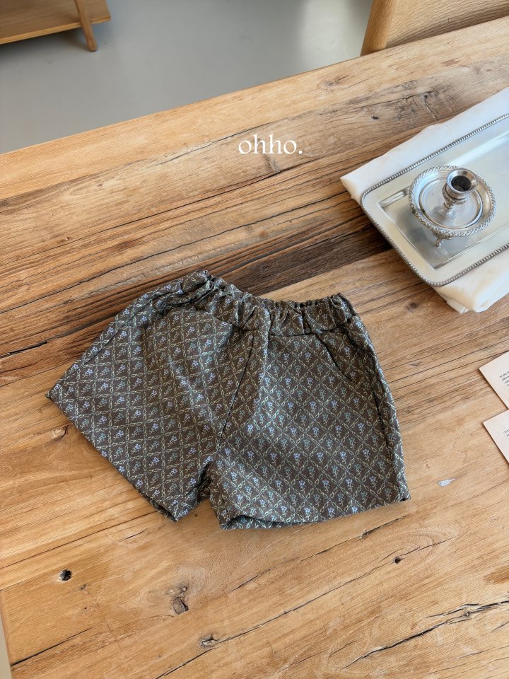 Ohho - Korean Children Fashion - #prettylittlegirls - Monet Jacquard Pants - 10