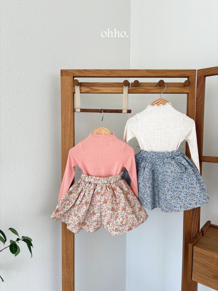 Ohho - Korean Children Fashion - #prettylittlegirls - Liberty Skirt Pants - 6