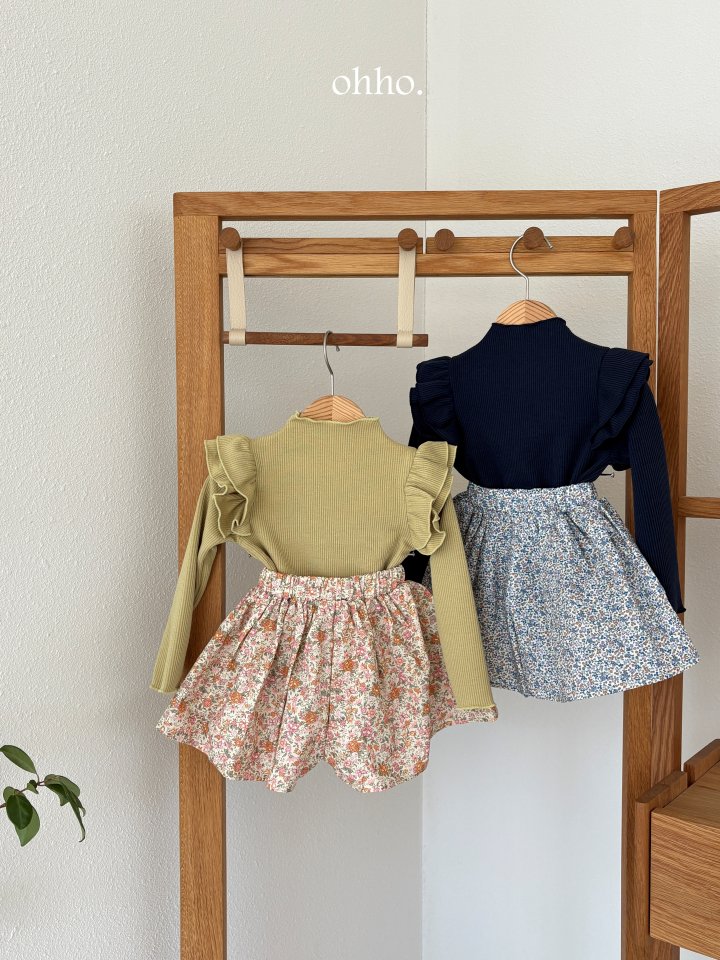 Ohho - Korean Children Fashion - #stylishchildhood - Liberty Skirt Pants - 9