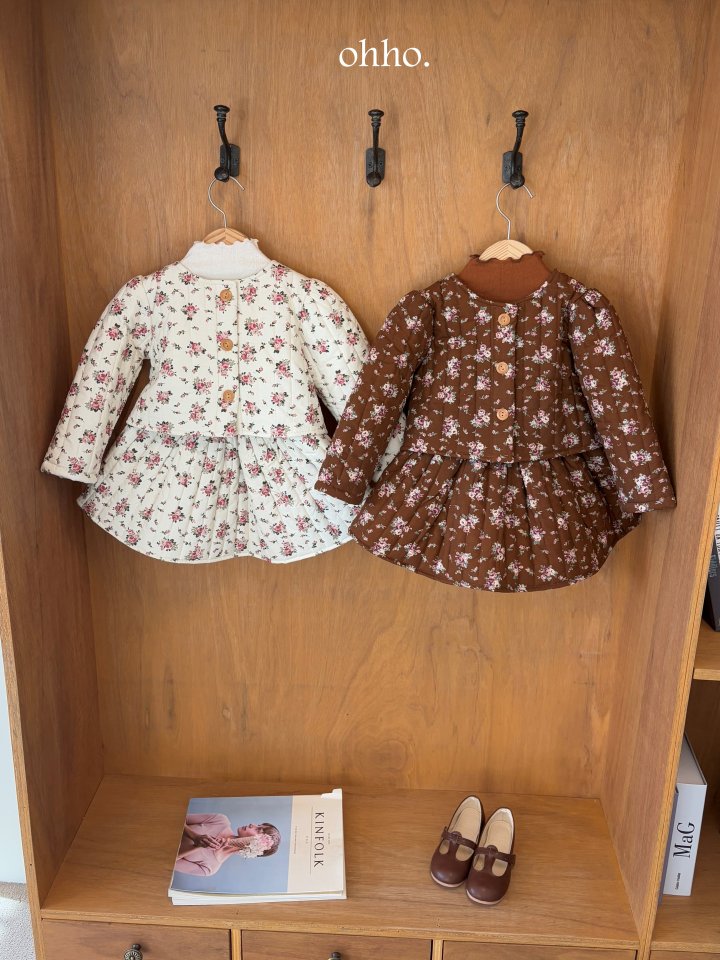Ohho - Korean Children Fashion - #stylishchildhood - Rosha Quilting Skirt - 5