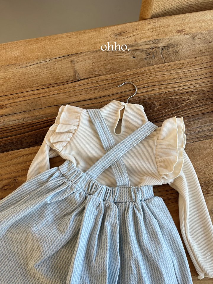 Ohho - Korean Children Fashion - #todddlerfashion - Caramel String Skirt - 8