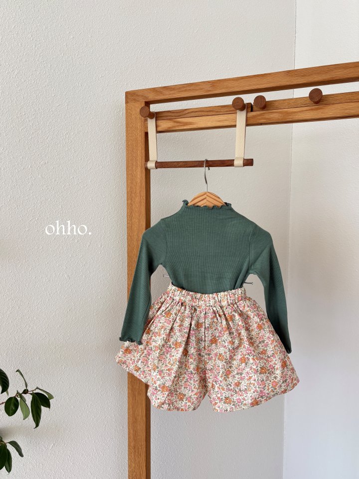 Ohho - Korean Children Fashion - #todddlerfashion - Liberty Skirt Pants - 7