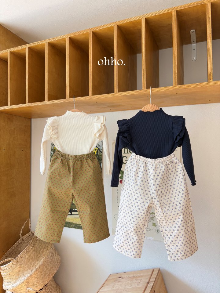 Ohho - Korean Children Fashion - #toddlerclothing - French Wing Tee - 6