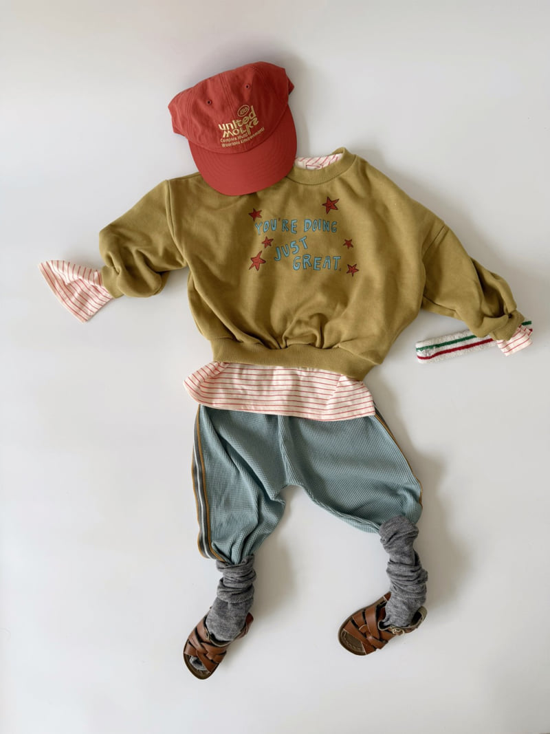 Ojodepapa - Korean Children Fashion - #childofig - Waffle Line Pants - 9