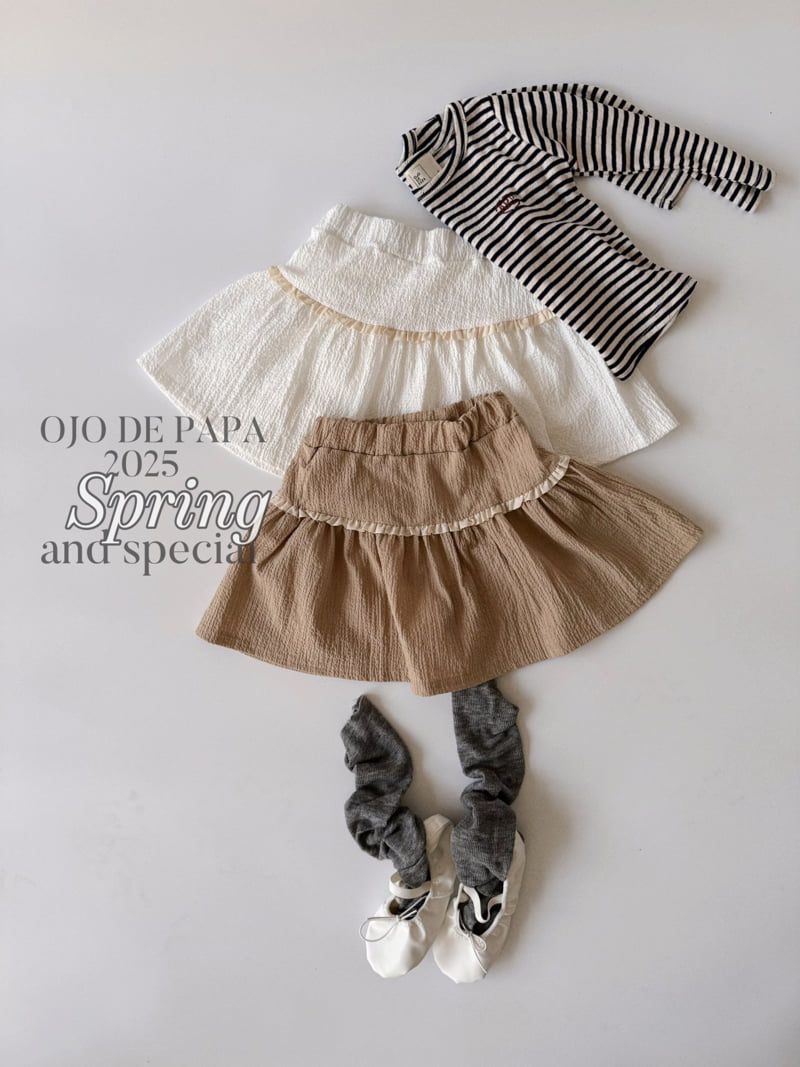 Ojodepapa - Korean Children Fashion - #childofig - Botto Skirt - 3
